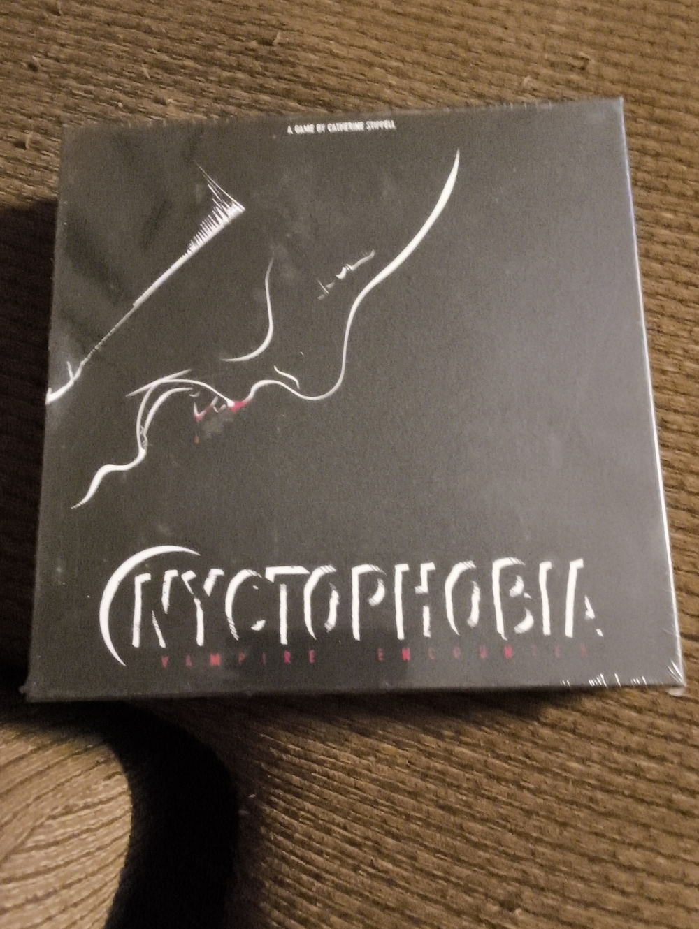 Nyctophobia Vampire Encounter Board Game - Black,Unopened-Sealed